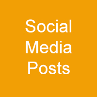 gold square with white words - Social Media Posts